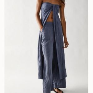 Free people banita summer pant set